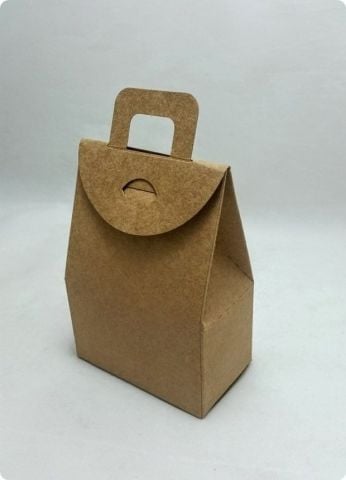 20 li Kraft Karton Mini Çanta