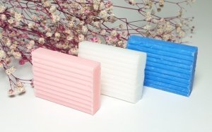 Kokulu Tırtıklı Dikdörtgen Sabun(4,5x5,5x1cm)