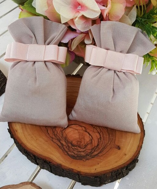 Süslü , Tafta Kumaş Lavantalı Kese 1 Ad./Paket