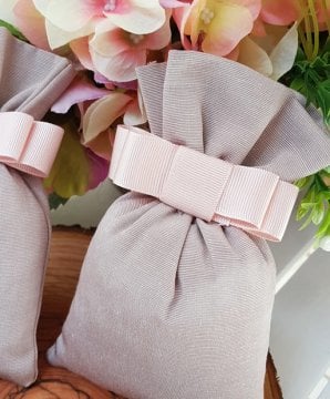 Süslü , Tafta Kumaş Lavantalı Kese 1 Ad./Paket