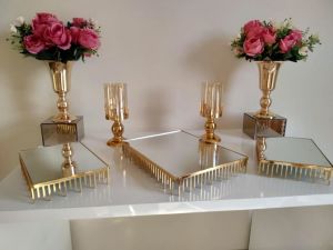 3 lü simge lüks jardinyer seti