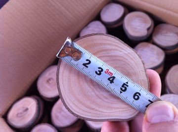 Baskısız Doğal Ahşap, 6-8 cm Ağaç
