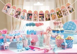 ÇERÇEVE ORTA SÜS SİMLİ 12 AYLIK SET PEMBE