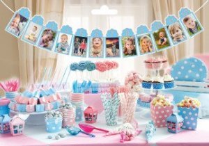 ÇERÇEVE ORTA SÜS SİMLİ 12 AYLIK SET MAVİ