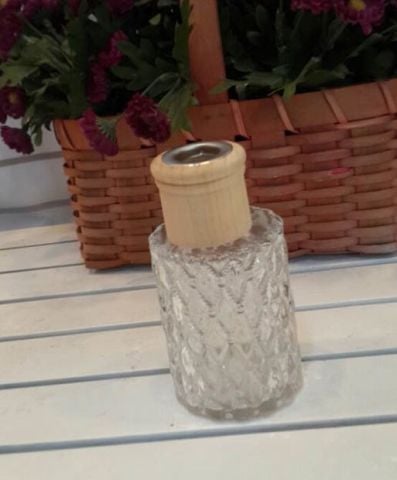 50 Ad Kristalize Cam Şişe (Oda Kokusu,Bambu Çubuk İçin)