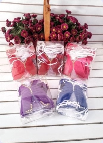Kuruyemişlik, Çerezlik Keçe Kaftan Kese  (Kına,sünnet)