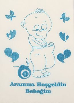 Aramıza hoşgeldin Baskılı peçete