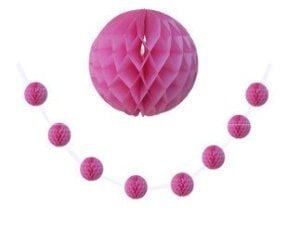SÜS PONPON PETEK 2 Lİ KÜÇÜK BOY PEMBE