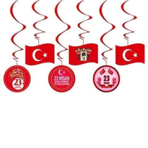23 Nisan 6 lı Ana Okulu Tavan Süsü