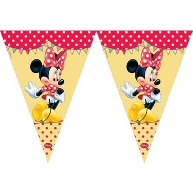 Minnie Cafe / Mini Kafe Klasik Üçgen Bayrak / Flama Set