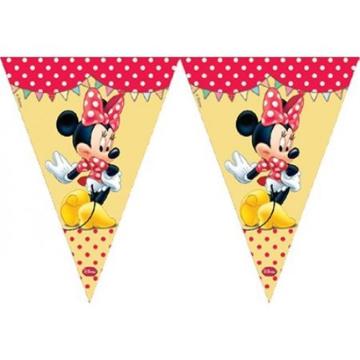 Minnie Cafe / Mini Kafe Klasik Üçgen Bayrak / Flama Set