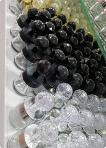 20 li Pvc SİYAH Tepelikli Cam Kavanoz