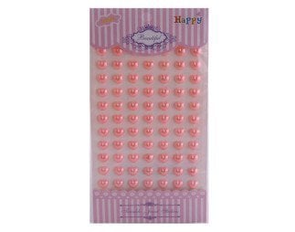 İNCİ KALP STİCKER PEMBE pk770-50