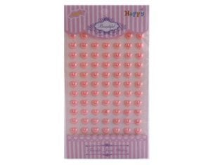 İNCİ KALP STİCKER PEMBE pk770-50