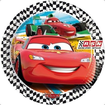 8 Li Cars / Arabalar Karton Tabak