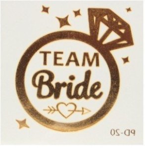 Metalik Geçici Bride Dövme