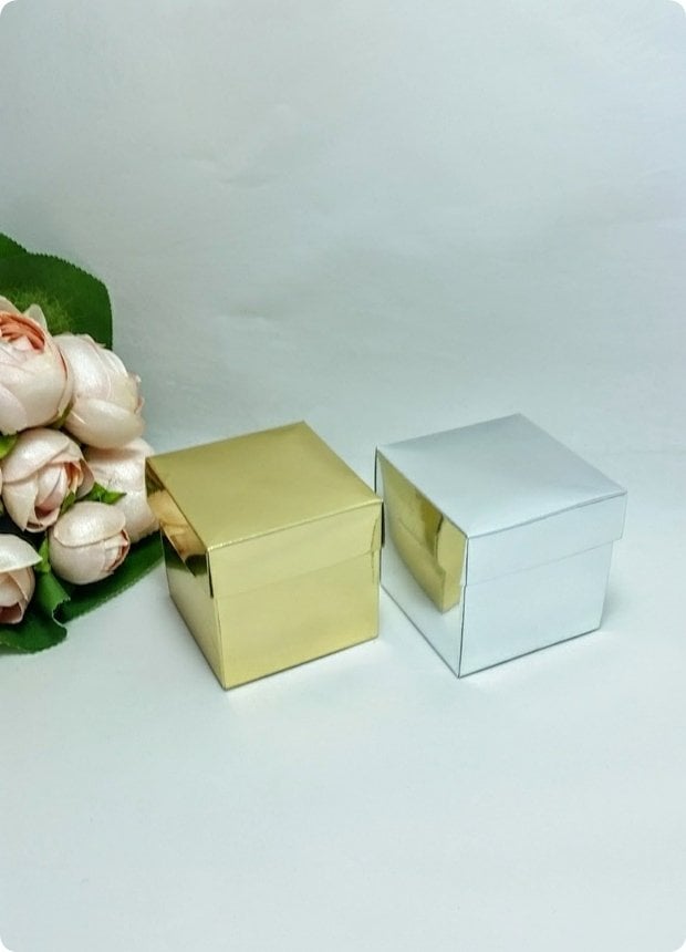 6X6X6 Cm Küp Karton Kutu (Demonte)