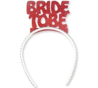 BRIDE TO BE KIRMIZI TAÇ EVADAN SİMLİ TAŞLI