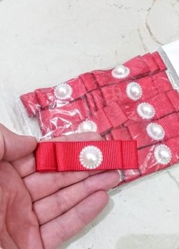 20 Li 2 Cm Hazır Süslü İncili Grogren Fiyonk