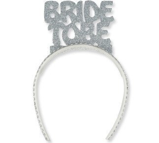 BRIDE TO BE GÜMÜŞ TAÇ EVADAN SİMLİ TAŞLI