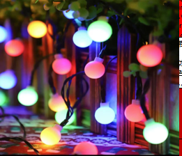 5mt 20 Led Beyaz Top RGB ışık