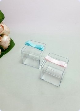 12 li Mika Pleksi Küp Kutu 5x5x5 cm
