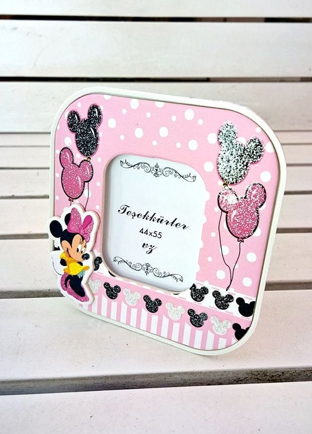 Mini Miki Foto Çerçeve  ( dayama ayaklı )