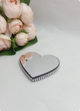 2 li Set Taşlı Kalp Yüzük Yükselticisi