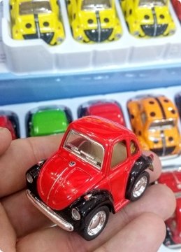 24 lü  WosWos Beetle Araba Şeker Objesi