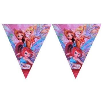 Winx Powerment Klasik Üçgen Bayrak / Flama