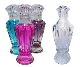 100 Cc Cam Görünümlü Sert Plastik Vazo Şişe