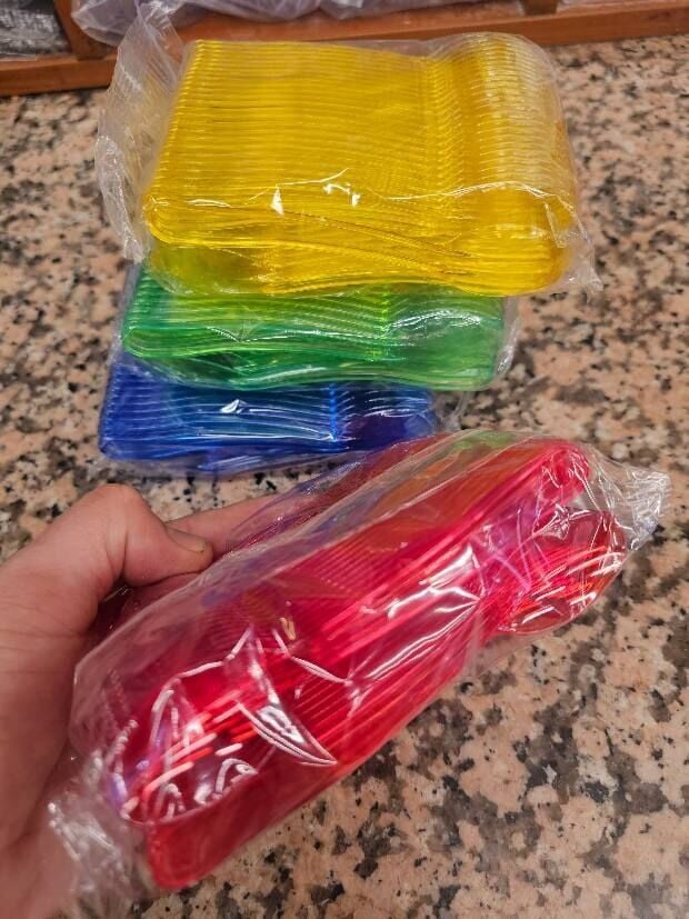 50 li Plastik Dondurma Kaşığı