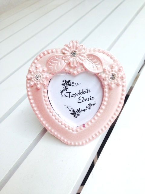 Polyester Çerçeve 20 Adet (Pembe)