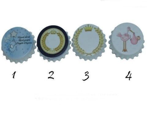 7,7 Cm Büyük Yuvarlak Mıknatıslı Açacak