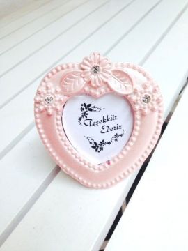 Polyester Çerçeve 20 Adet (Altın)