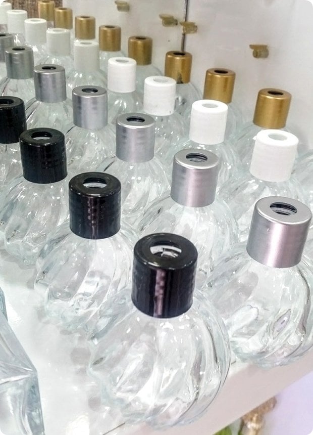 50 Li Burgu Oda Kokusu Şişesi 50 cc / Pvc Kapak