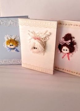 Bebek Kafalı Anı / Hatıra defteri Şantuk Kumaşlı