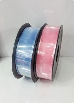 2,5 cm Şifon Organze Şerit Kurdela 25 Metre
