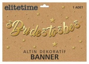 FLAMA BRIDE TO BE METALİZE ALTIN