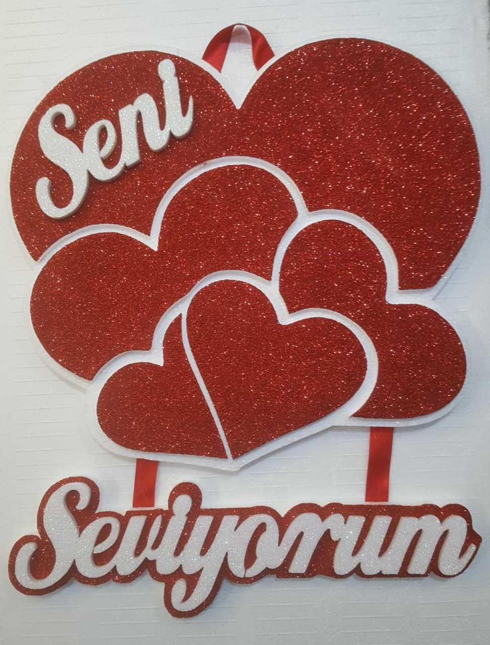 Kalp demeti seni seviyorum strafor