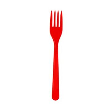 Renkli Plastik Çatal 25 li