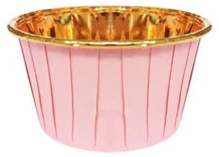 KAP KEK KAPSÜLÜ KARTON METALİZE PEMBE PK:25 KL:60