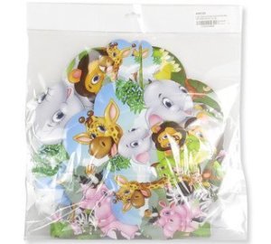 SAFARİ SEVİMLİ HAYVANLAR CUP CAKE STANDI