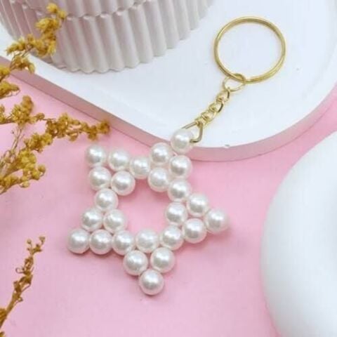 İncili Yıldız anahtarlık