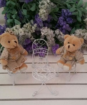1 Paket 12 cm Pelüş Pitikare Kıyafetli Tüylü Çiftçi Peluş Ayıcık