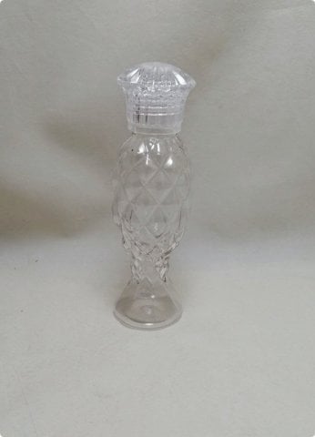 100 cc Cam Görünümlü Balık Sırtı Şişe