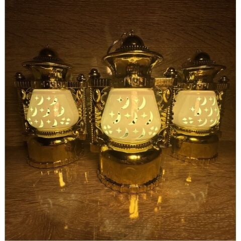 12 Li Kutuda Ramazan Kandili 10 cm