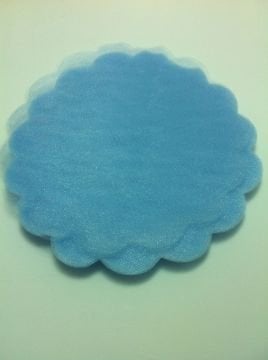 26 cm 100'lü KRİSTAL Tül (özel kesimli) / Düz