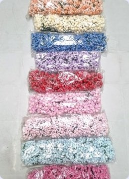 1 Paket Cipso Tomurcuk Top Süsleme
