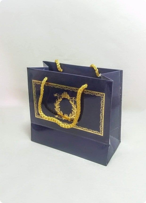 10 Lu (18x16 Cm) Körüklü,Baskılı, İpli, Sünnet Karton Çanta, Poşet